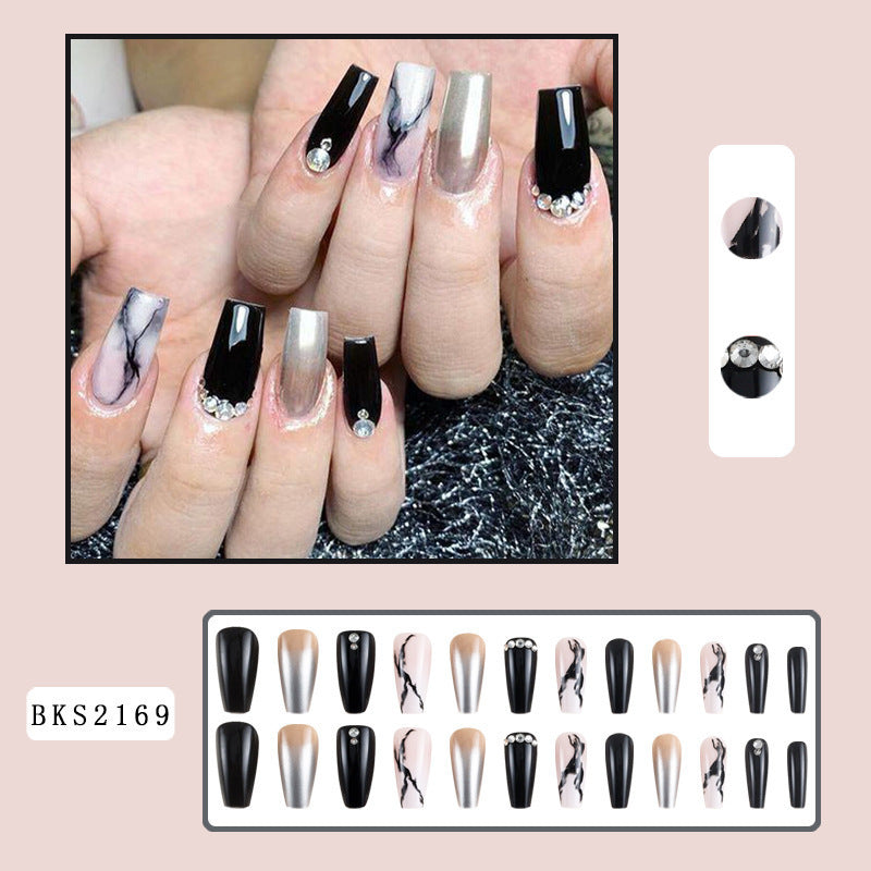 New FashionLong Shiny INS Style Nail Tips