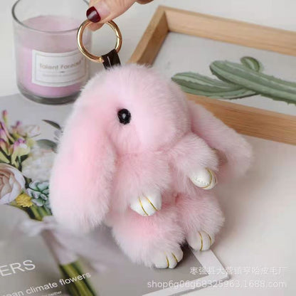 Cute Faux Rabbit Fur Hanging Ornament - Trendy Accessory