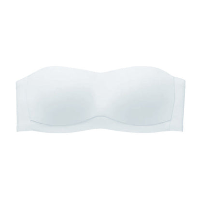 Non Wired Seamless Gathering Strapless Bras