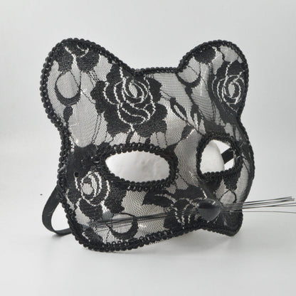 Lace Animal Cat Face Eye Mask