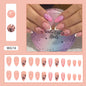 Sweet French Butterfly Star Fall Nails for Girls