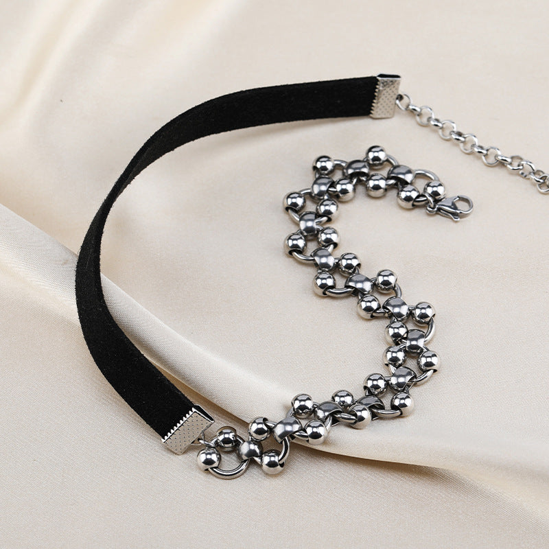 Dark Punk Short Choker