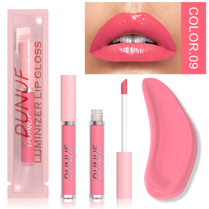 16-Color Hydrating Mirror Finish Lip Gloss-Homeunderwear