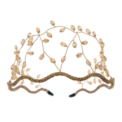 Party Beaded Crown Headband