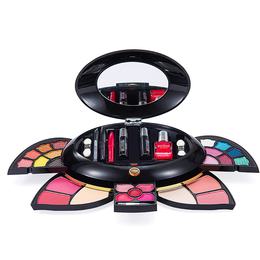 Multi-Function Cosmetics Palette: Eyeshadow, Blush, Contour-Homeunderwear