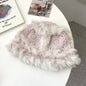 Cute Real Rabbit Fur Lion Hat - Winter Fashion