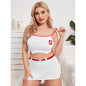 Sexy Plus Size Nurse Sling Set Of 2 Costumes