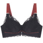 Non Wired Front Button Push-Up Strapless Bras