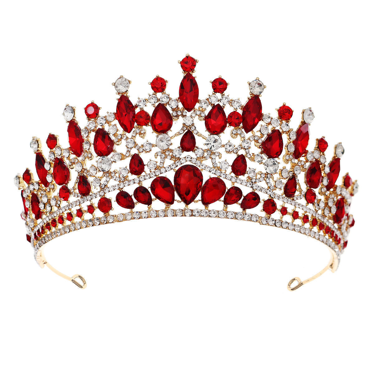 Luxurious Diamond Crown Headband