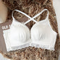 Open Cup Buckle And Gather Comfortable Push-up Bras