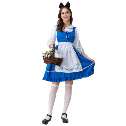 New Fashion Halloween Alice In Wonderland Cosplay Maid