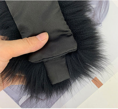 Warm Fox Fur Scarf - Winter Accessory