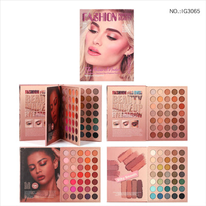 New Fashion105-Color Book-Style Eyeshadow Palette - Matte & Shimmer-homeunderwear