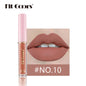 New Fashion 12-Color Non-Transfer Matte Lip Gloss Set with Velvet Finish-Homeunderwear