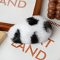 Cute Faux Fur Hair Clip - Korean Trendy Accessory