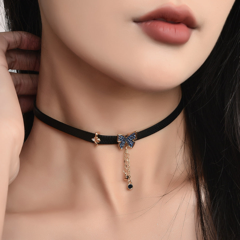 Black Tassel Choker