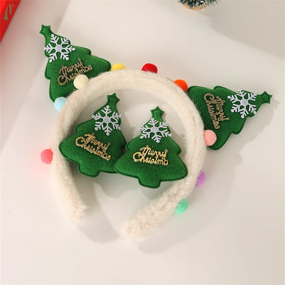 Christmas Tree Plush Headband