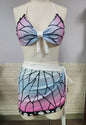 Bikini Beach Anime Three-Piece Swimwear