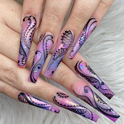 New FashionLong INS Style European Nail Tips