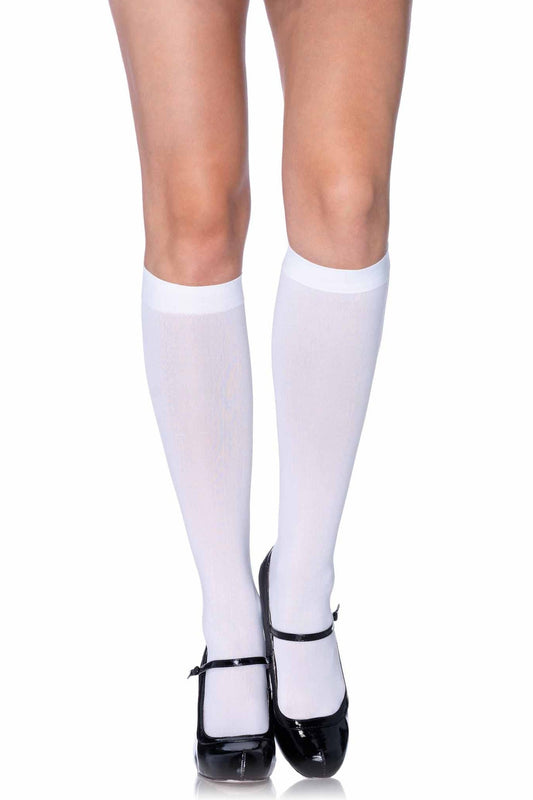 Free Shipping For Opaque Nylon Knee High Socks