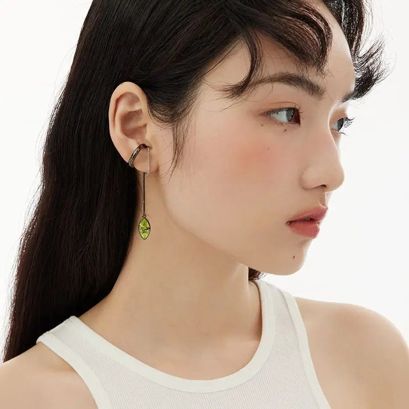 Free Shipping For 'Peak' Cat Eye Non-piercing Ear Clips