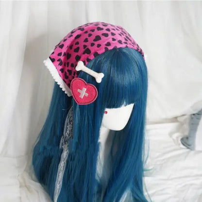 Free Shipping For 'Peakaboo' Kawaii Goth Scarf Headband