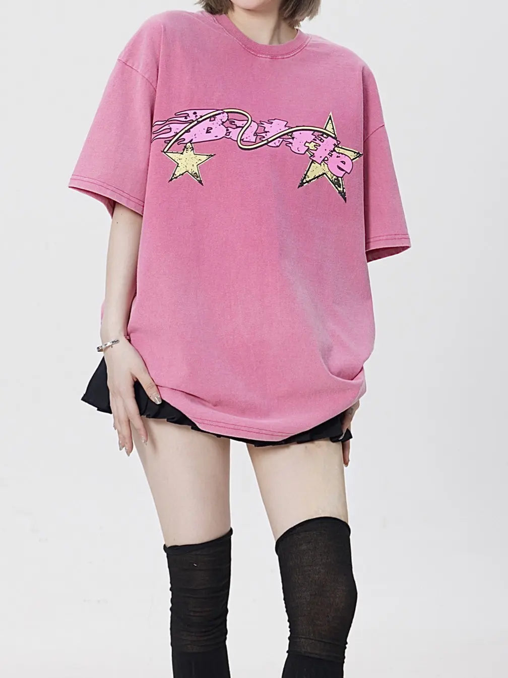 Free Shipping For 'Pink War' Oversized Unisex Pink Shirts