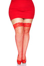 Free Shipping For Plus Size Lace Top Thigh High Stay Ups