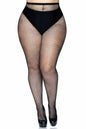 Free Shipping For Plus Size Spandex Fishnet Pantyhose