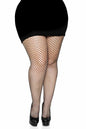 Free Shipping For Plus Size Spandex Industrial Net Tights