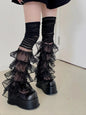 Free Shipping For 'Jellyfish' Y2k Summer Ruffle Leg Warmers