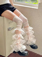 Free Shipping For 'Jellyfish' Y2k Summer Ruffle Leg Warmers