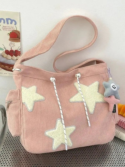 Free Shipping For 'Pop' Kawaii Star Big Volume Crossbody Bag