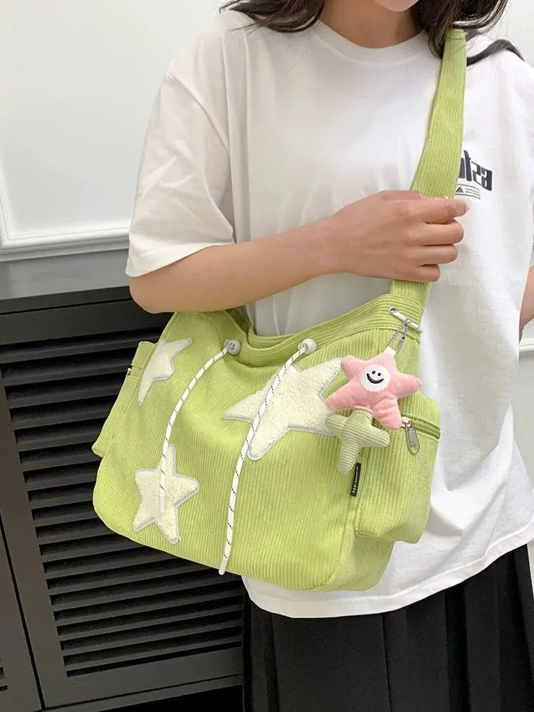 Free Shipping For 'Pop' Kawaii Star Big Volume Crossbody Bag