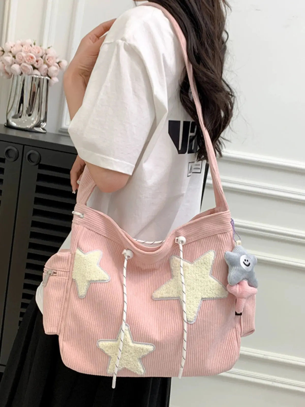 Free Shipping For 'Pop' Kawaii Star Big Volume Crossbody Bag