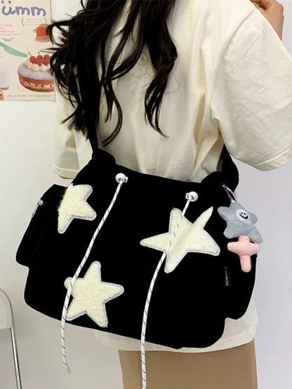 Free Shipping For 'Pop' Kawaii Star Big Volume Crossbody Bag