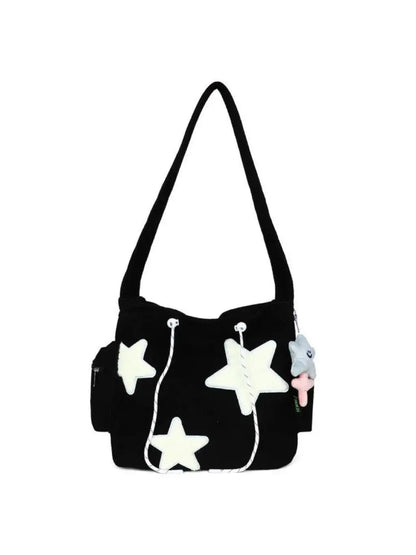 Free Shipping For 'Pop' Kawaii Star Big Volume Crossbody Bag