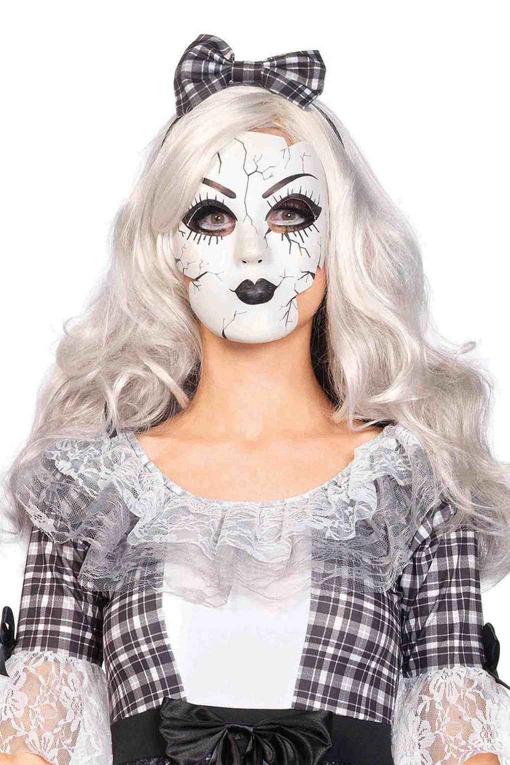 Free Shipping For Porcelain Doll Mask (6 Pieces Per Box )