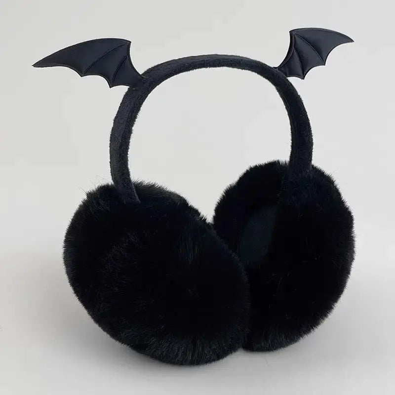 Free Shipping For 'Predators' Fluffy Bat Wings Earmuff