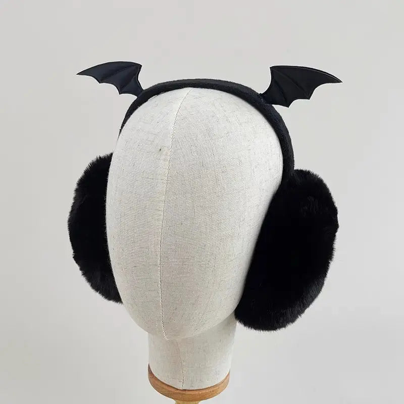 Free Shipping For 'Predators' Fluffy Bat Wings Earmuff