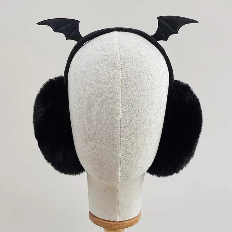 Free Shipping For 'Predators' Fluffy Bat Wings Earmuff