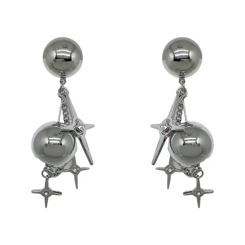 Free Shipping For 'Prophecy' Star Shape Tassel Earring