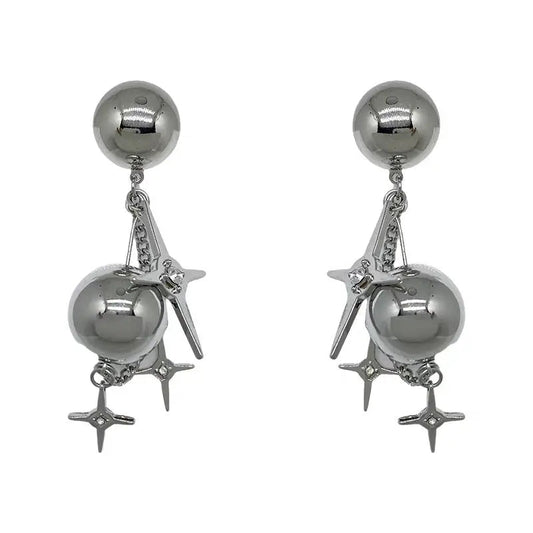 Free Shipping For 'Prophecy' Star Shape Tassel Earring