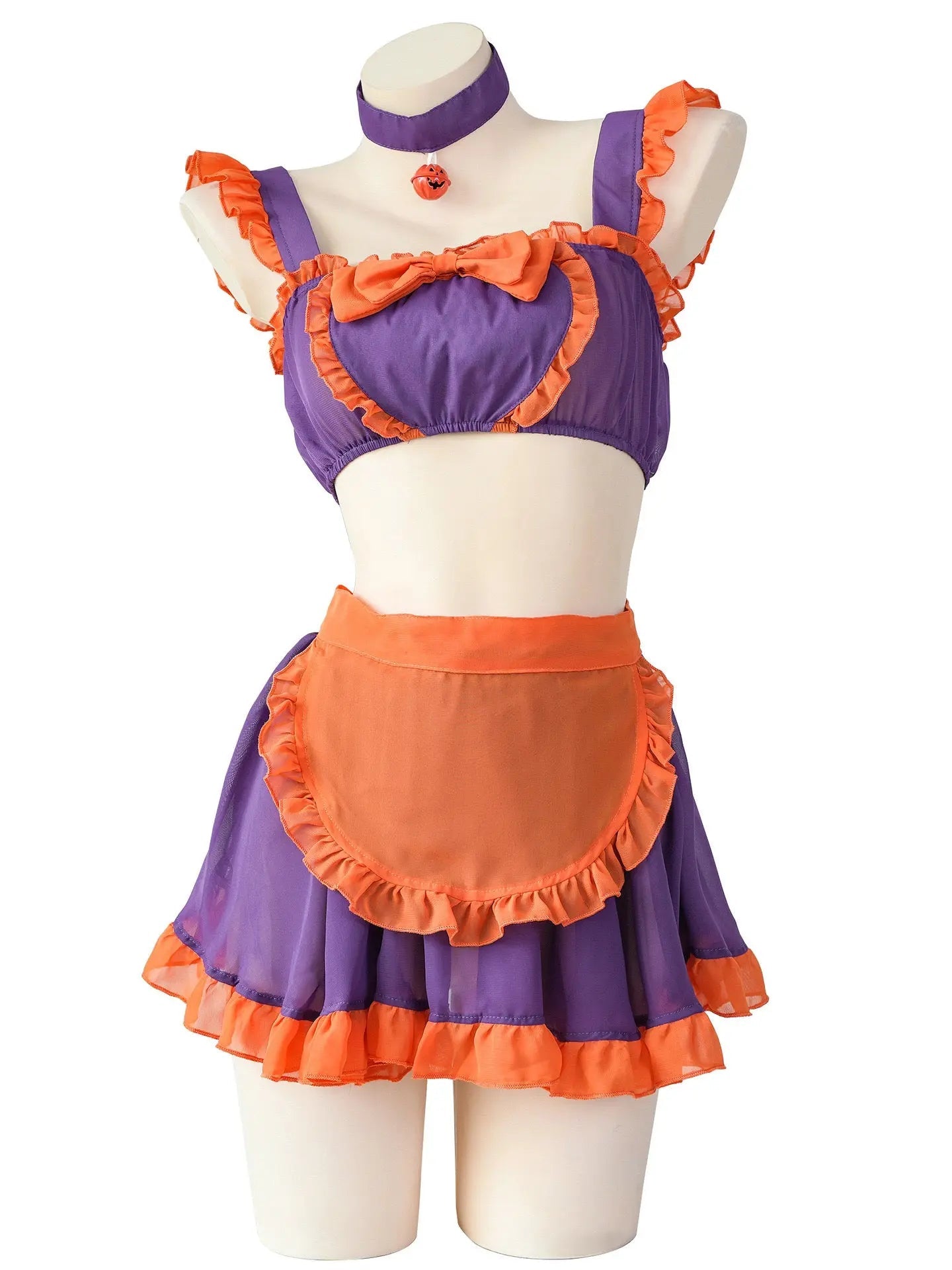 Free Shipping For 'Pumpkin Pie' Kawaii Maid Halloween Costume