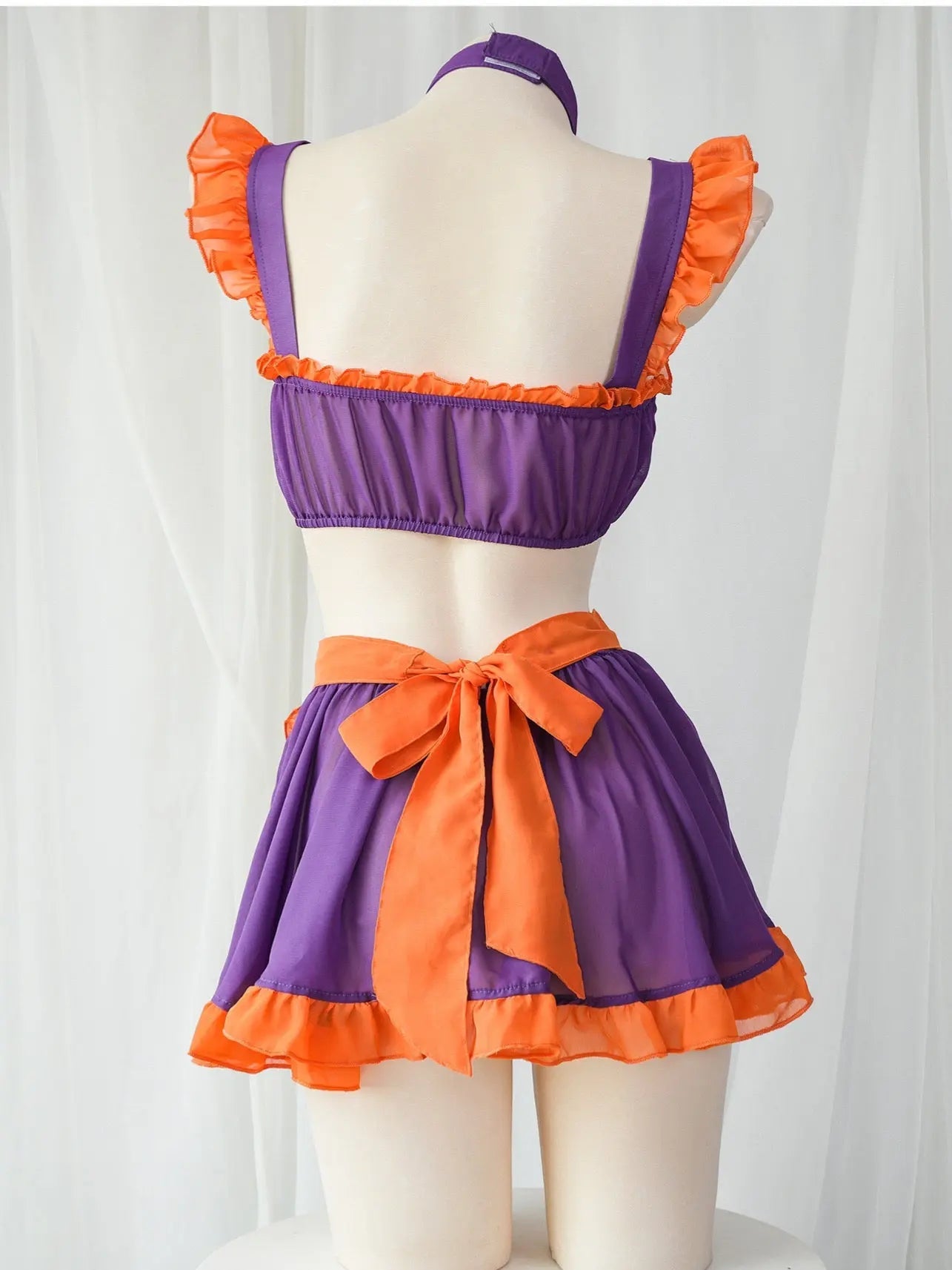 Free Shipping For 'Pumpkin Pie' Kawaii Maid Halloween Costume