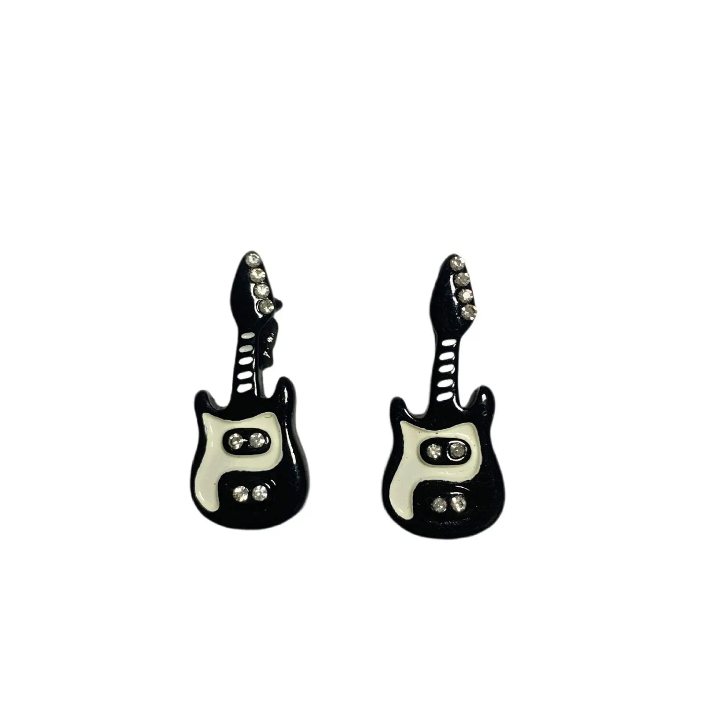 Free Shipping For 'Punk Princess' Kawaii Punk Guitar Earrings