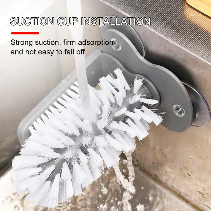 Free Shipping For2 In 1 Cleaning Brush Cup Scrubber