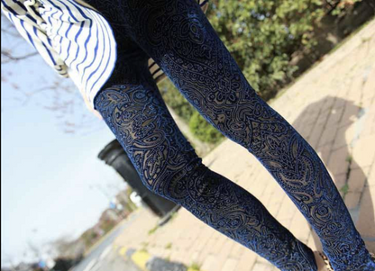 New Fashion Burnt Out Leggings Pencil Legging Tights