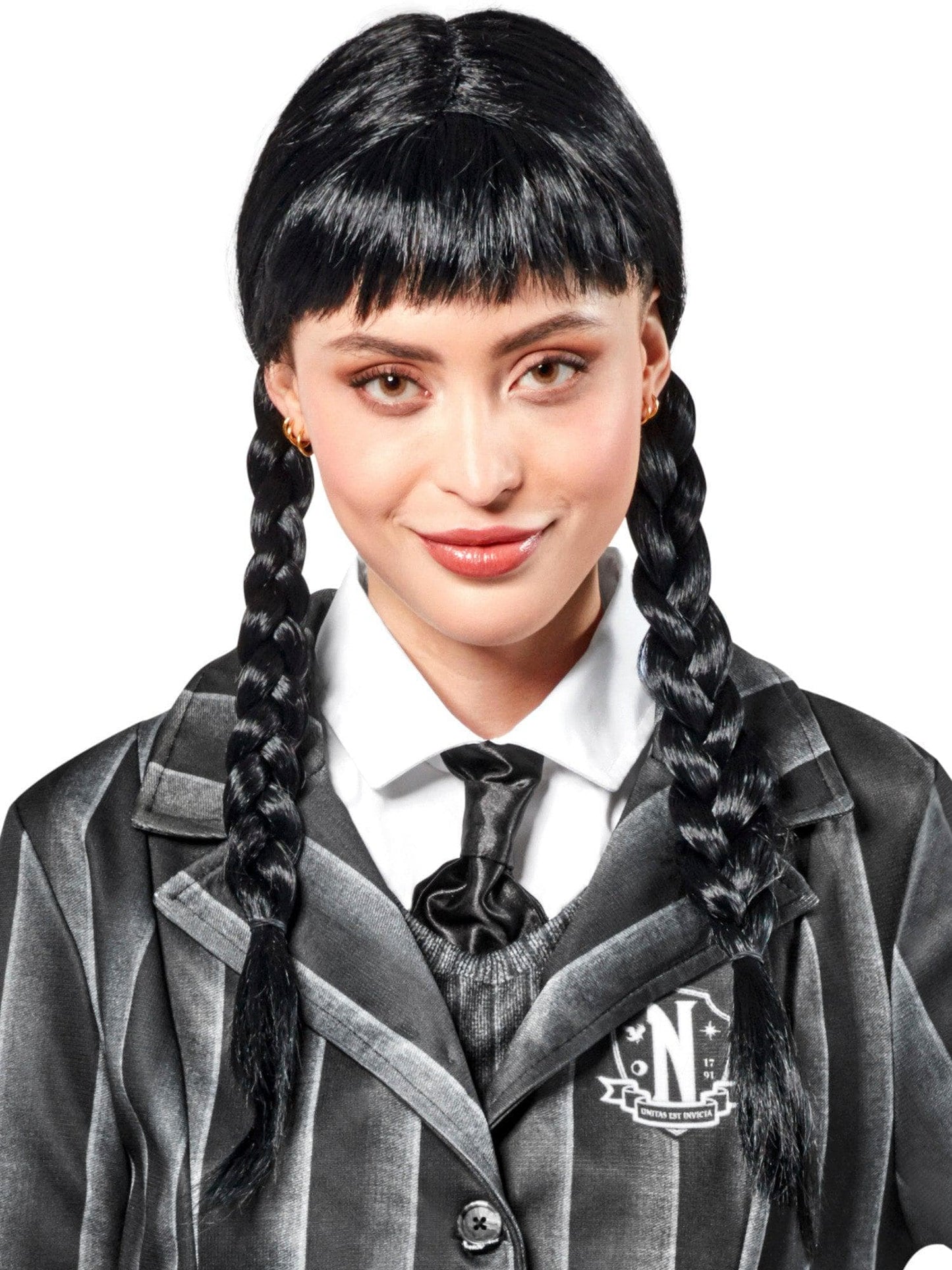 Free Shipping For Women's Wednesday Addams Wig