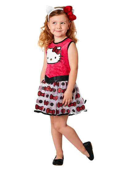 Free Shipping For Girls' Hello Kitty Costume Set